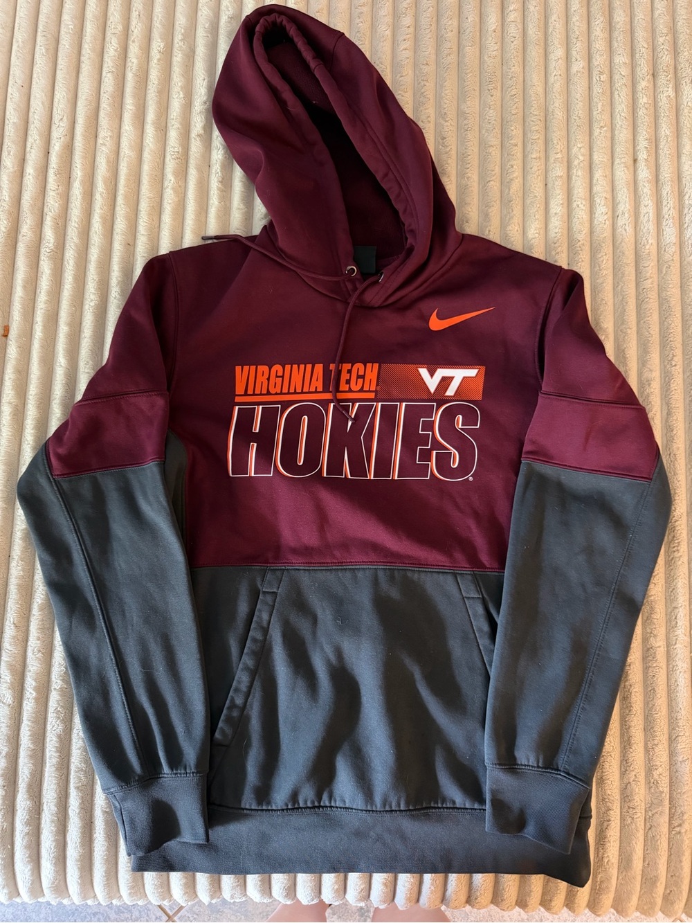 Nike Dri-FIT Maroon Pullover Hoodie